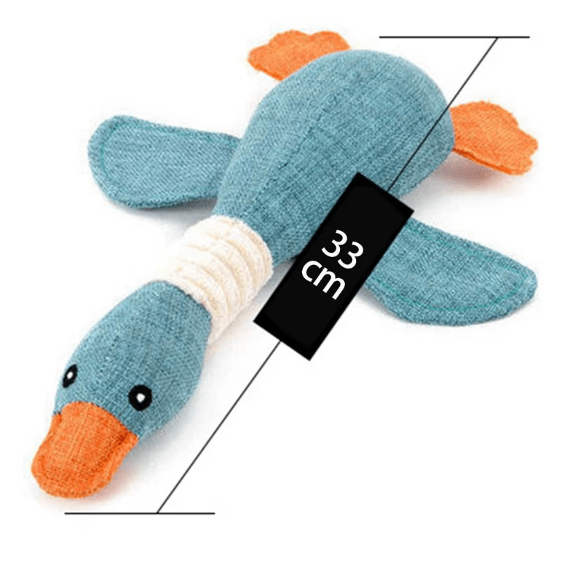 ChewSafe Goose Plush Dog Toy - The Fur Pal Dog quality premiumdogsupplies