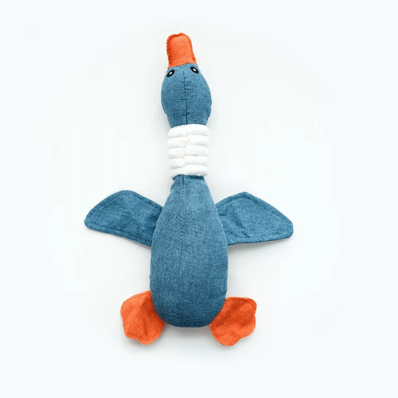 ChewSafe Goose Plush Dog Toy - The Fur Pal Dog quality premiumdogsupplies