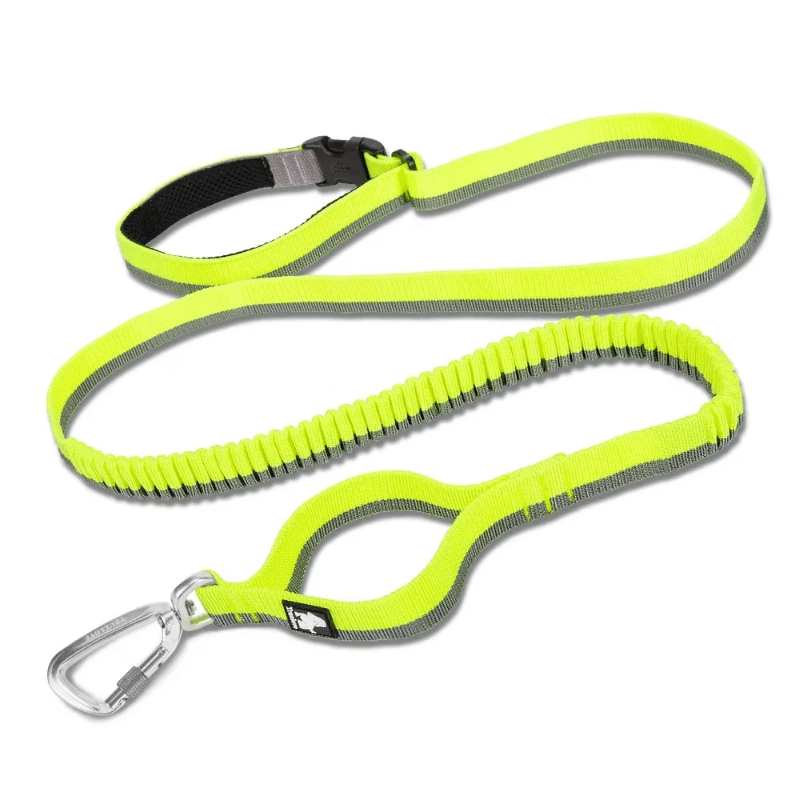 The Fur Pal x TrueLove: Hands Free Running Bungee Yellow Leash - The Fur Pal Dog quality premiumdogsupplies