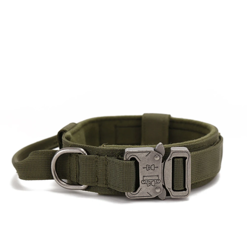Green Tactical Dog Collar