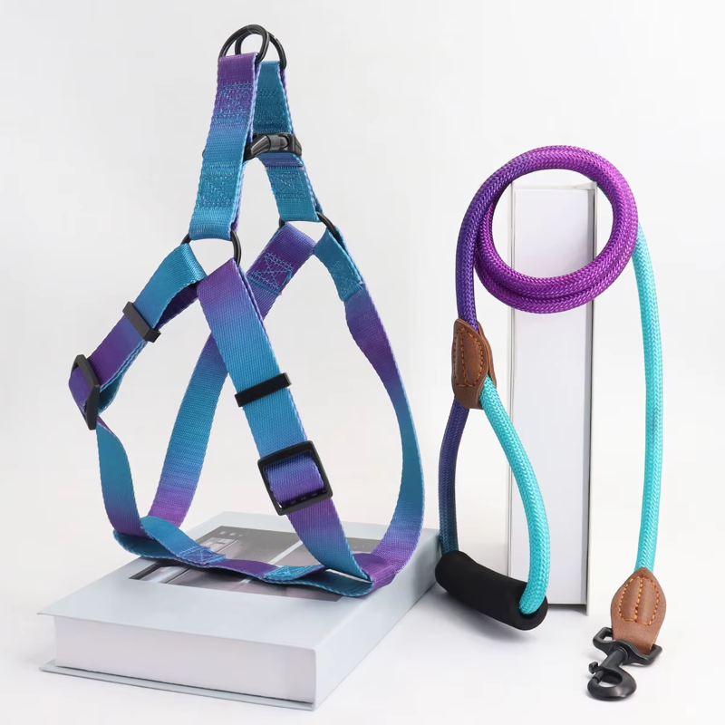 Let your dog move in comfort and style with the ComfortFit Harness and Leash Set. Vibrant colors, secure fit, and reliable grip for everyday adventures! gummy