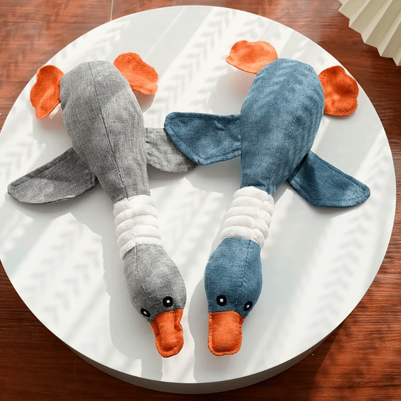 ChewSafe Goose Plush Dog Toy - The Fur Pal Dog quality premiumdogsupplies