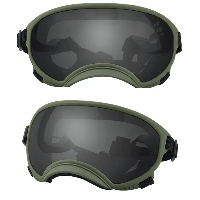 Green ATUBAN Dog Goggles - Anti - UV, Impact Resistant & Adjustable Sunglasses for Large Breeds - The Fur Pal Dog quality premiumdogsupplies