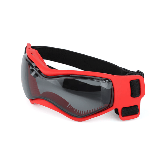 Red UV Protection Sunglasses for Dogs - Adjustable Goggles for Small & Medium Breeds - The Fur Pal Dog quality premiumdogsupplies