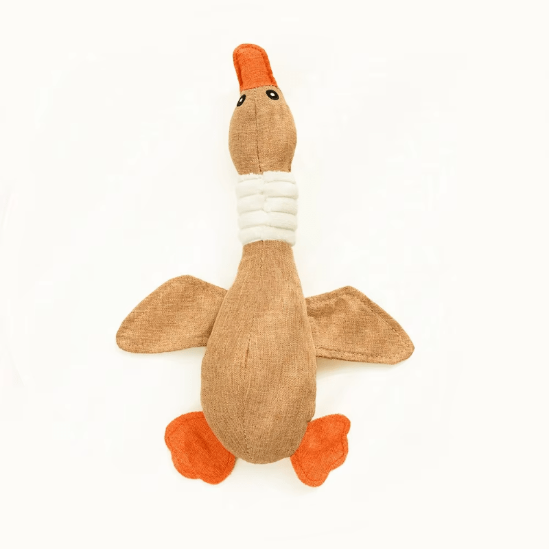 ChewSafe Goose Plush Dog Toy - The Fur Pal Dog quality premiumdogsupplies