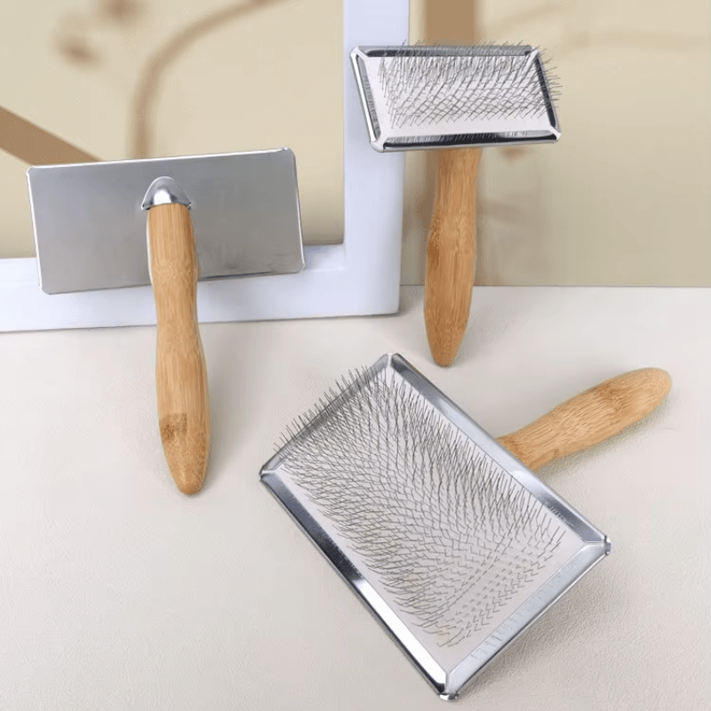 NaturBrush Pet Comb - Wooden Comfort & Grooming - The Fur Pal Dog quality premiumdogsupplies