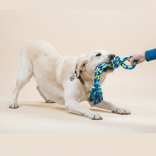 Indestructible Dog Knot Toy for Tug Of War - The Fur Pal Dog quality premiumdogsupplies