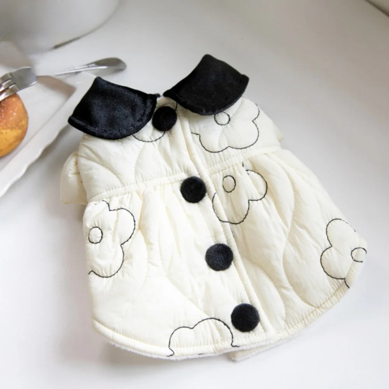 PawLuxe Plush Warm Coat for Small Dogs
