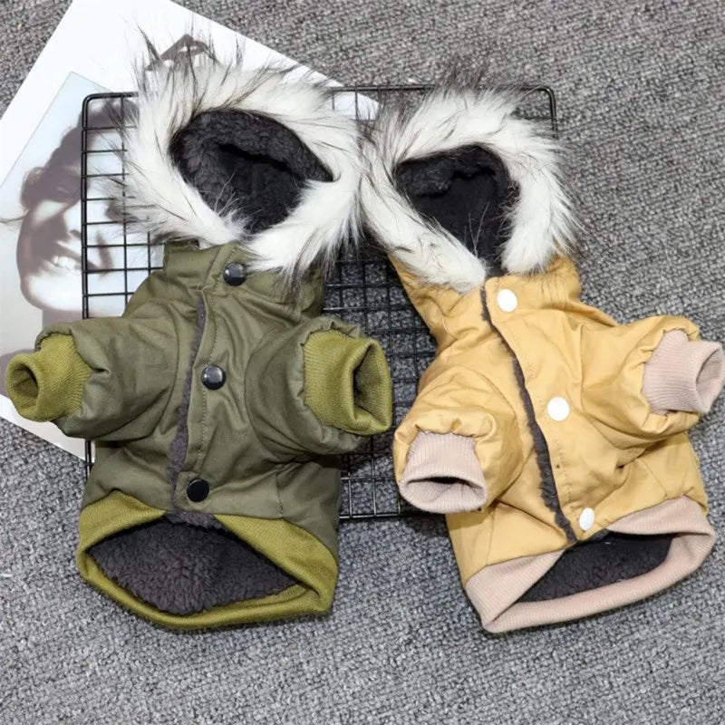 Moletom com capuz fofo Paws para cães caninos