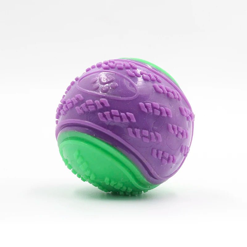 Interactive Squeak & Clean Ball for Dogs - The Fur Pal Dog quality premiumdogsupplies