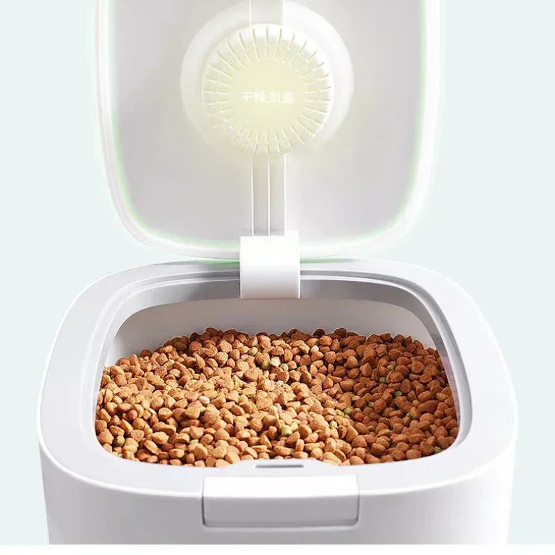 Dog Food Storage Container - Proof Seal Airtight with Measuring Cup
