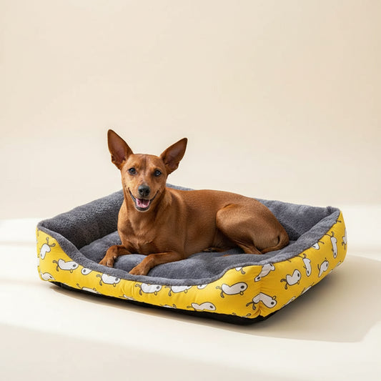 Estampado em amarelo