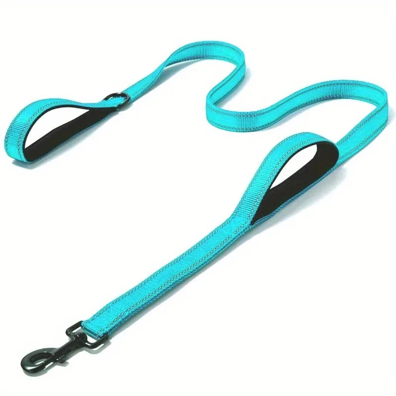Heavy Duty Double Handle Dog Training Leash
