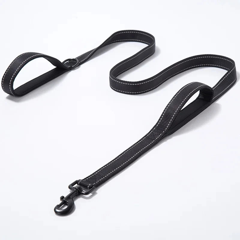 Heavy Duty Double Handle Dog Training Leash
