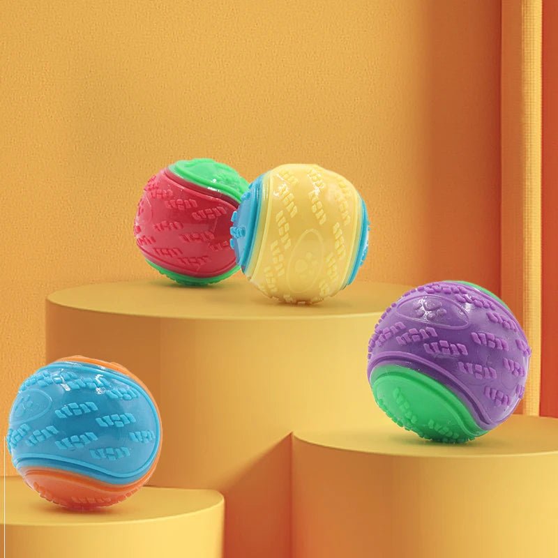 Interactive Squeak & Clean Ball for Dogs - The Fur Pal Dog quality premiumdogsupplies