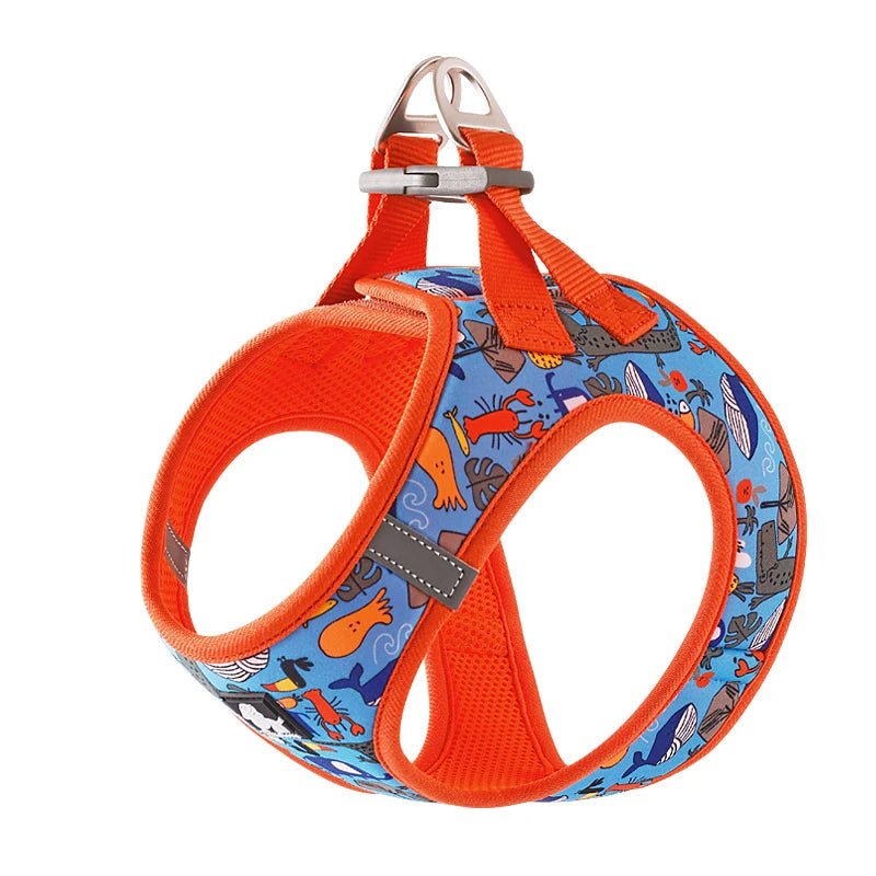 Truelove Adjustable No - Pull Pet Vest with Soft Air Mesh Design Firecracker - The Fur Pal Dog quality premiumdogsupplies