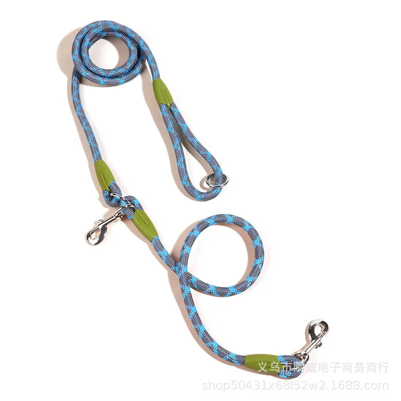 Reflective Nylon Dog Leash for Running and Walking