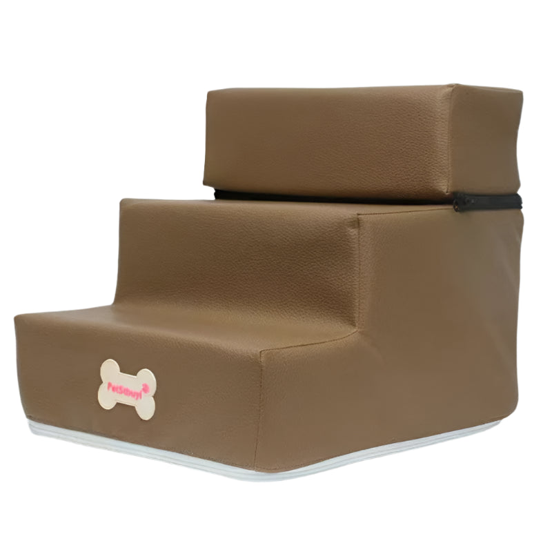 Escaleras para mascotas Hot Dog House: cómodas escaleras con diseño antideslizante