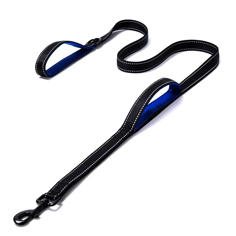 Heavy Duty Double Handle Dog Training Leash