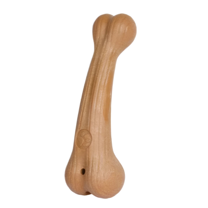 Brinquedo de mastigar para cães resistente a mordidas em formato de osso