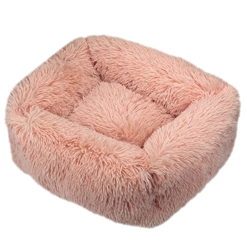 Rectangle Plush Dog Bed - Cozy Comfort for All Breeds
