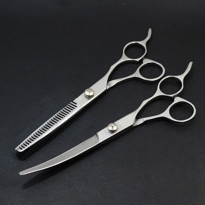 Conjunto de tesouras para animais de estimação ProGroom - Aparador de precisão para cães
