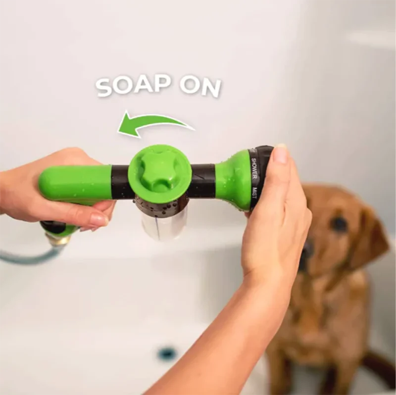 FurFresh Deluxe: Multi-Mode Pet Bathing Gun