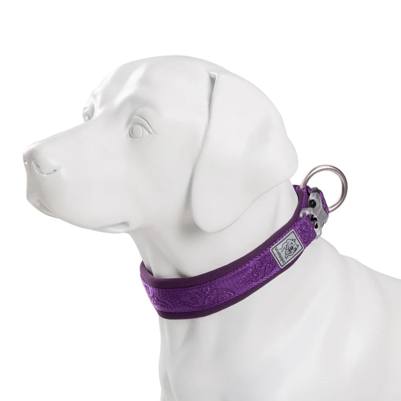 The Fur Pal x TRUELOVE Adjustable Padded Dog Collar - Comfort & Durability