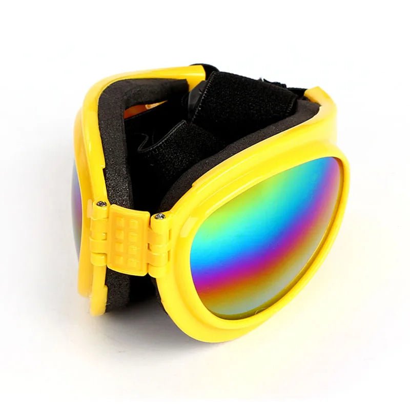 Red Sporty Dog Fashion Goggles - UV Protection & Stylish Comfort - The Fur Pal Dog quality premiumdogsupplies