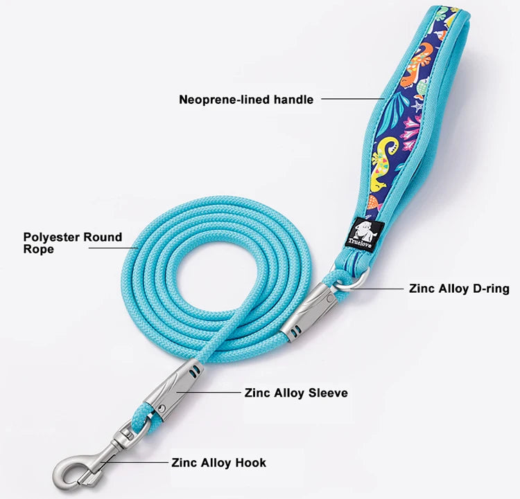 Malibu Blu Harness & Leash Set
