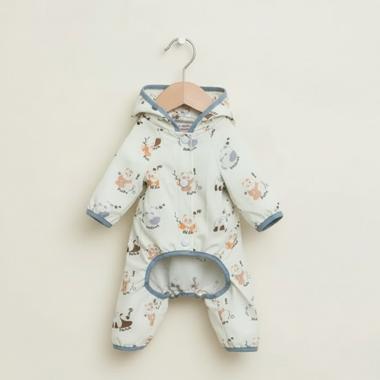 Roupa azul para cães RainShell