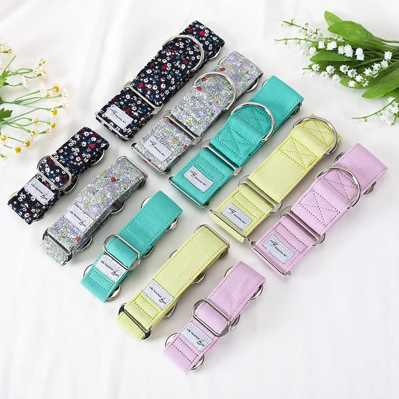 Showcase your dog's elegance with the Italian Motif Dog Collar. Crafted for Italian Greyhounds and Whippets, this premium cotton collar blends comfort and sophistication. Let me know if you’d like help with more product content! green 5
