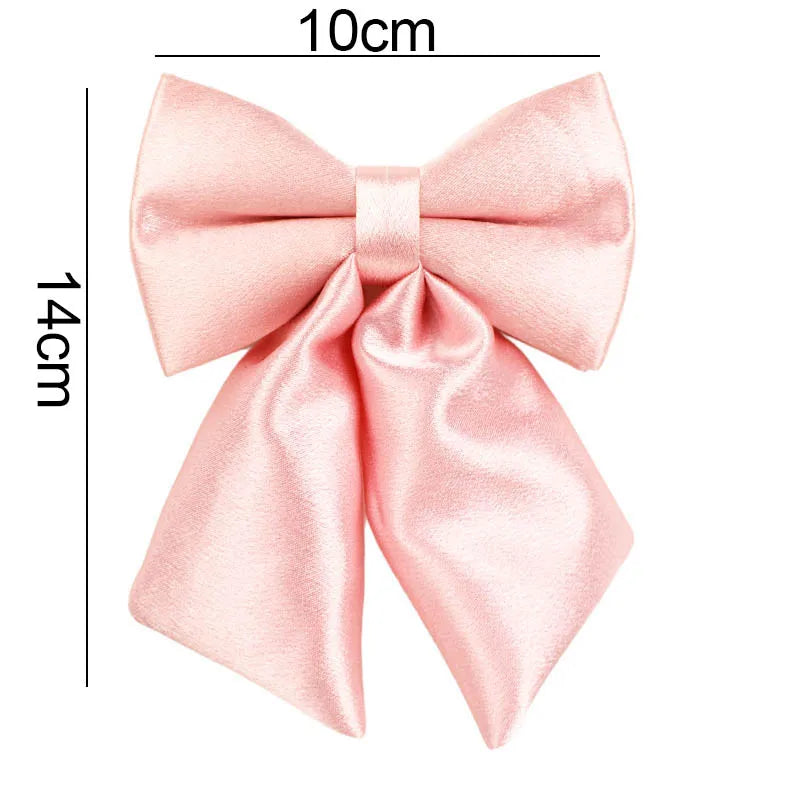 Conjunto de laço, coleira, guia e peitoral de seda Pinkie Luxe para cães - personalizado