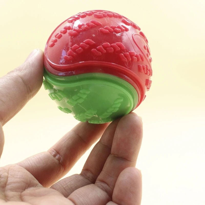 Interactive Squeak & Clean Ball for Dogs - The Fur Pal Dog quality premiumdogsupplies