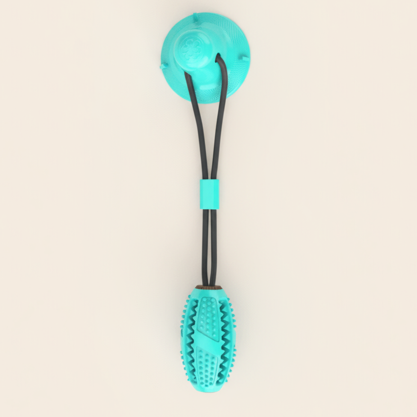 Interactive Suction Cup Dog Toy with Large Treat Ball - The Fur Pal Dog quality premiumdogsupplies