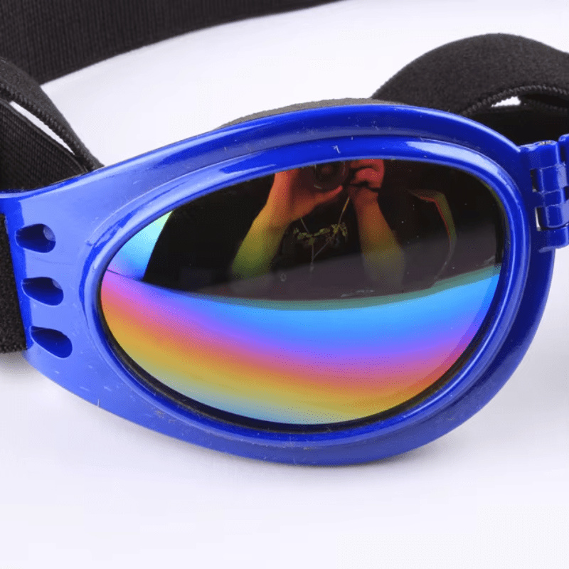 White Sporty Dog Fashion Goggles - UV Protection & Stylish Comfort - The Fur Pal Dog quality premiumdogsupplies