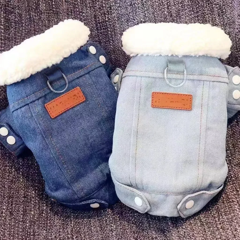 Cowboy Style Fleece Dog Jacket