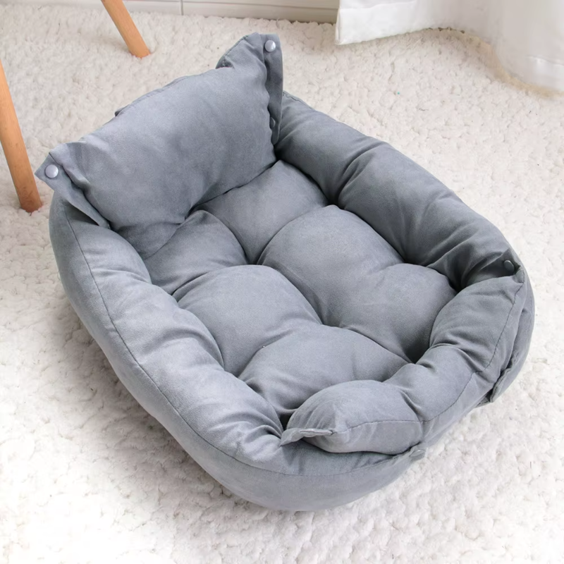Cama conversível para cães SnuggleFlex™ 3 em 1 cinza