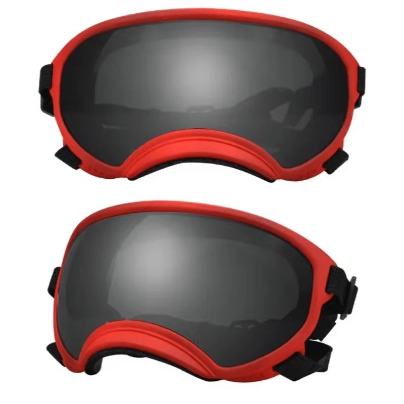 Red ATUBAN Dog Goggles - Anti - UV, Impact Resistant & Adjustable Sunglasses for Large Breeds - The Fur Pal Dog quality premiumdogsupplies