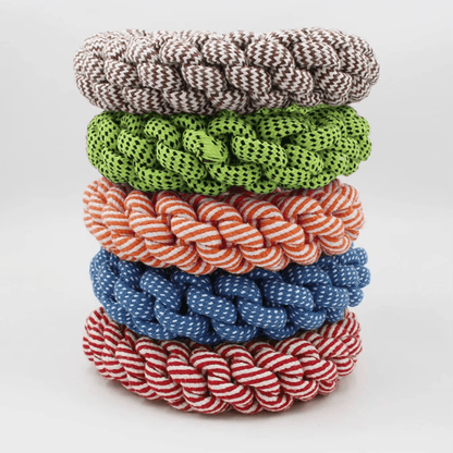 Durable ChewMaster Rope Ring Toy - Tough Chewing and Interactive Fun - The Fur Pal Dog quality premiumdogsupplies