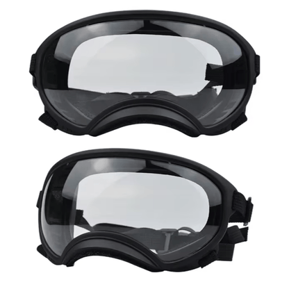 Black ATUBAN Dog Goggles - Anti - UV, Impact Resistant & Adjustable Sunglasses for Large Breeds - The Fur Pal Dog quality premiumdogsupplies