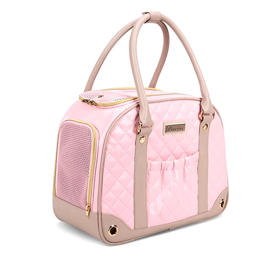 The Fur Pal x TRUELOVE: Fashion Pet Carrier Handbag - Stylish & Portable Travel Solution