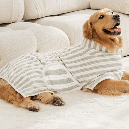 PawSnug™ Ultra - Absorbent Dog Bathrobe – Quick - Dry Comfort for All Sizes - The Fur Pal Dog quality premiumdogsupplies