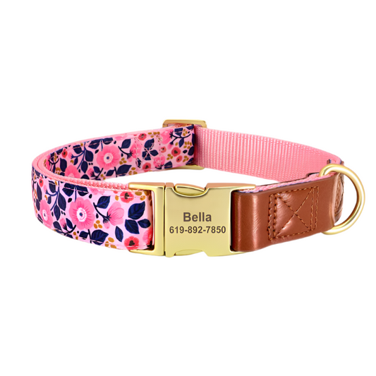 Bloom in Petal Pop → Bloom & Be Found – Custom Floral Dog Collar