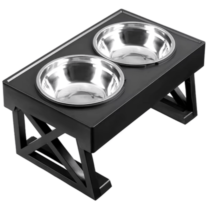 ElevateEase™ Adjustable Dog Bowl Stand – Comfort Meets Style - The Fur Pal Dog quality premiumdogsupplies