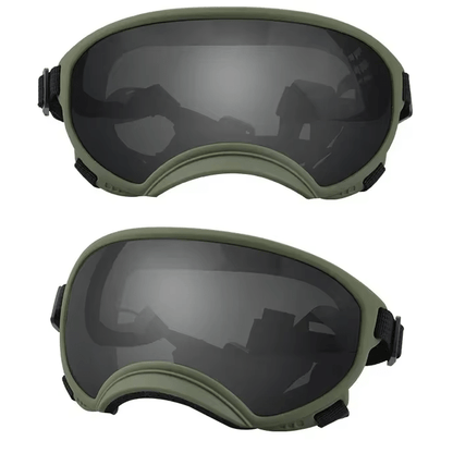 Green ATUBAN Dog Goggles - Anti - UV, Impact Resistant & Adjustable Sunglasses for Large Breeds - The Fur Pal Dog quality premiumdogsupplies
