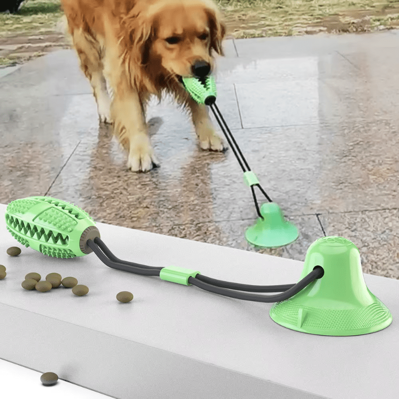 Interactive Suction Cup Dog Toy with Large Treat Ball - The Fur Pal Dog quality premiumdogsupplies