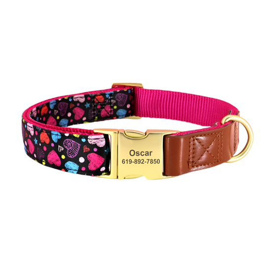 Bloom in Wild Rose → Bloom & Be Found – Custom Floral Dog Collar