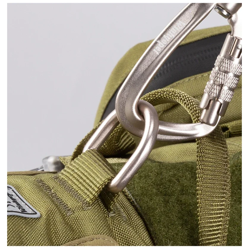 Mochila verde militar