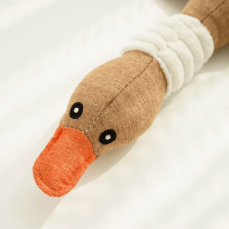 ChewSafe Goose Plush Dog Toy - The Fur Pal Dog quality premiumdogsupplies